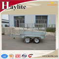 Galvanized tipping utility trailer for sale